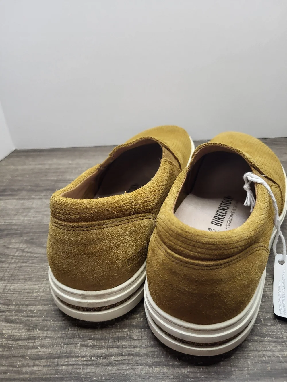 Birkenstock Oswego Mens Corduroy Size EU 43 US 10 Sneakers Shoes New